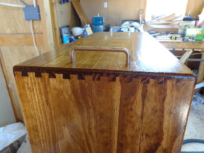 2 coats Danish oil &amp;amp; 4 coats of Polycrylic